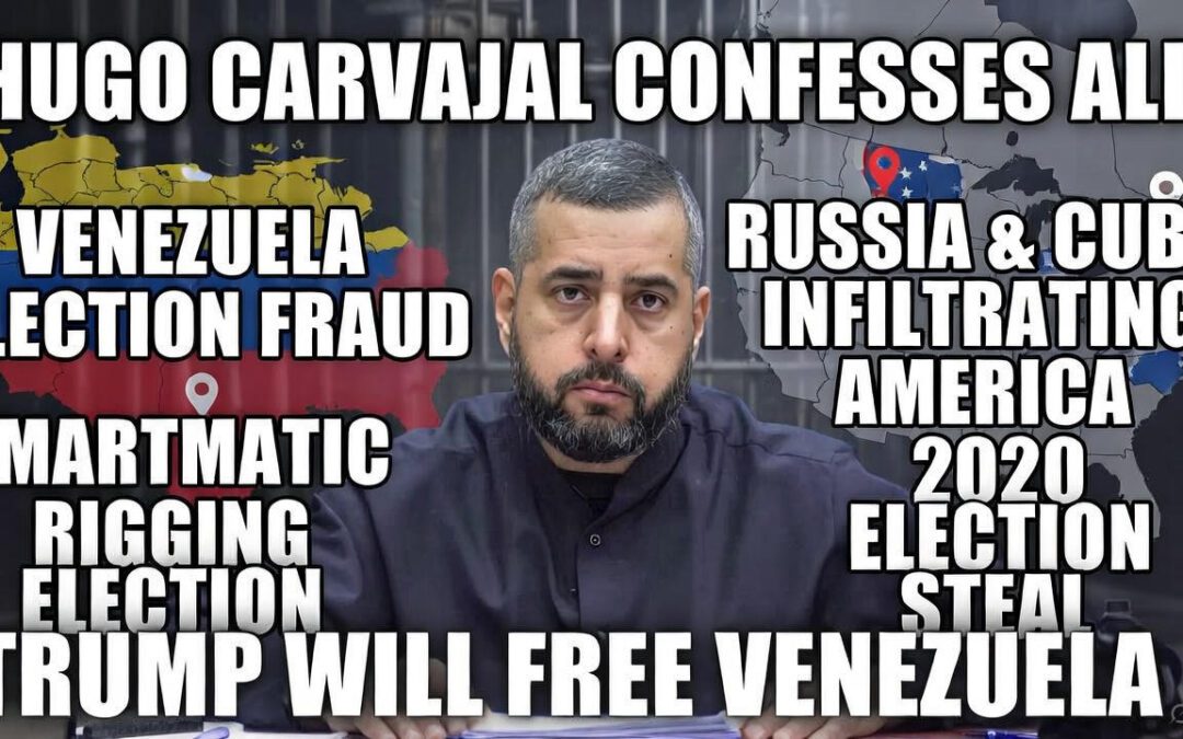 Venezuelan General’s 2025 Prison Confession Proves Smartmatic Was Built to Steal 2020 Election