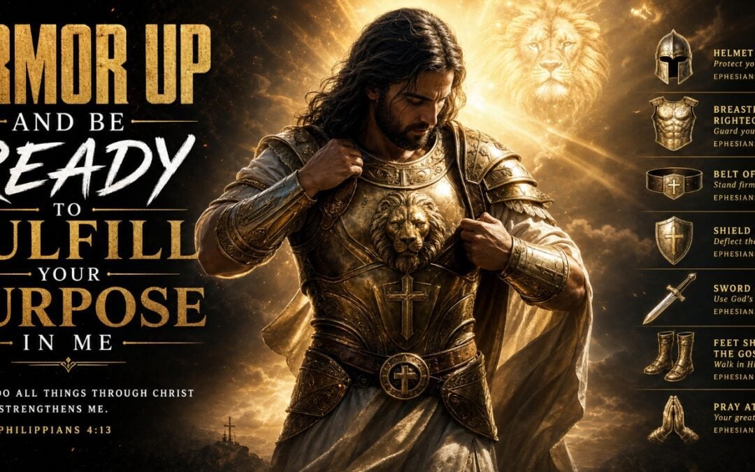 Armor Up and Be Ready to Fulfill Your Purpose in Me" — Warrior in the full armor of God, Ephesians 6 — prophetic word received by Rick Rene May 30 2026 — FaithNFreedomTV