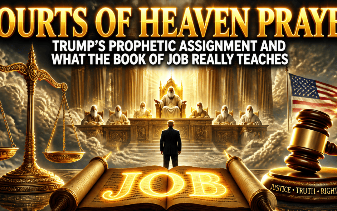 Courts of Heaven Prayer, Trump&rsquo;s Third Term Prophecy, and the Book of Job