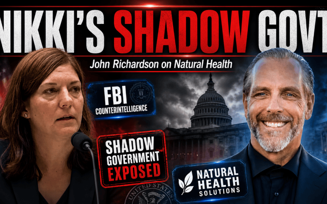 Nikki&rsquo;s Shadow Govt. John Richardson on Natural Health. Iran Update. B2T Show, Jul 20, 2026