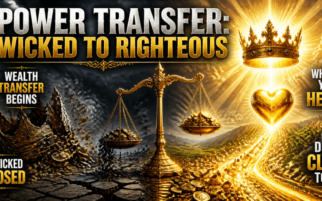 Prophetic word on selfish ambition and the power transfer from the wicked to the righteous — FaithNFreedom